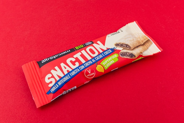 Biosnack con crema al cacao e cocco