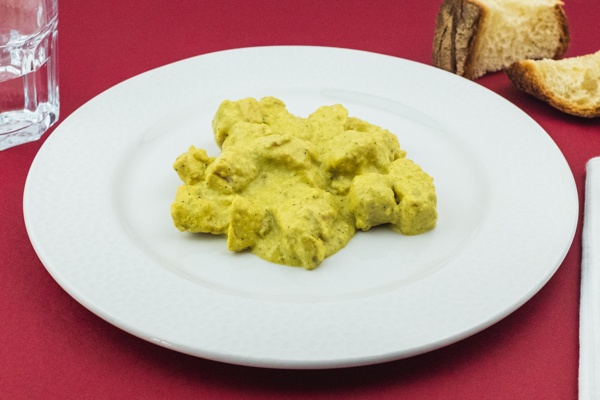 Bocconcini di pollo al curry