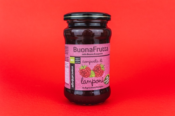 Composta di lamponi Bio