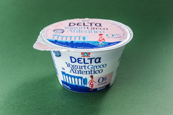 Yogurt greco bianco 0% di grassi