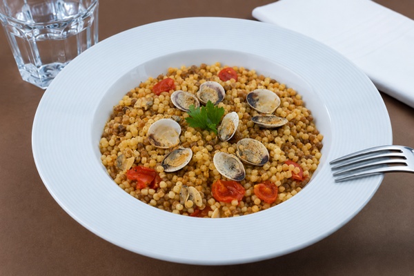Fregula con lupini