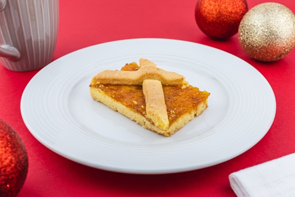 Trancetto di frolla all'albicocca