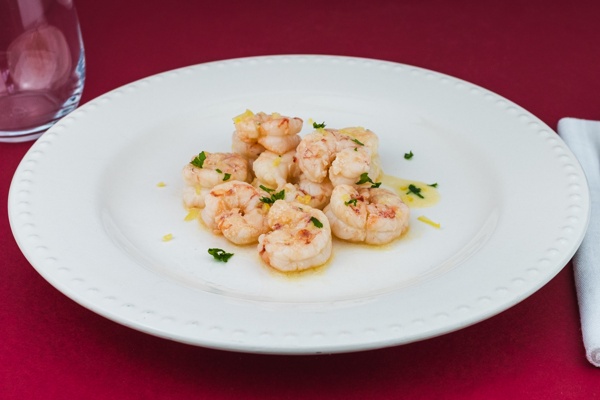 Gamberoni Argentini al limone
