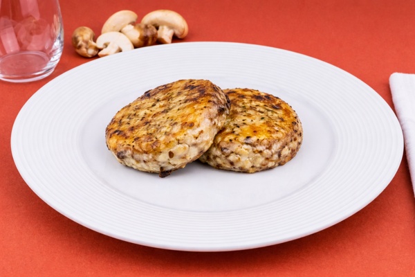 Burger di patate e funghi