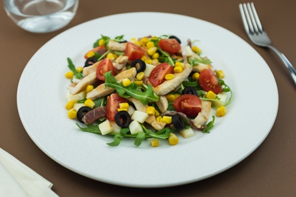 Insalata di pollo fumè