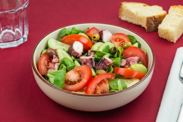 Insalata di polpo mediterranea