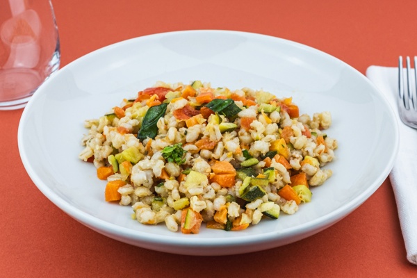Orzo con verdure