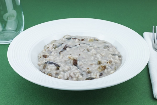 Risotto radicchio e scamorza