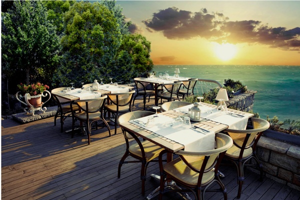 Kit cena vista mare